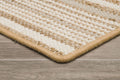 BARONE - LATTE Rectangular 4'4''x3'4''